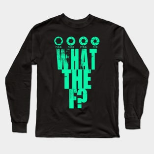 'F-Stop Lens What The F' Cool Photography Camera Gift Long Sleeve T-Shirt